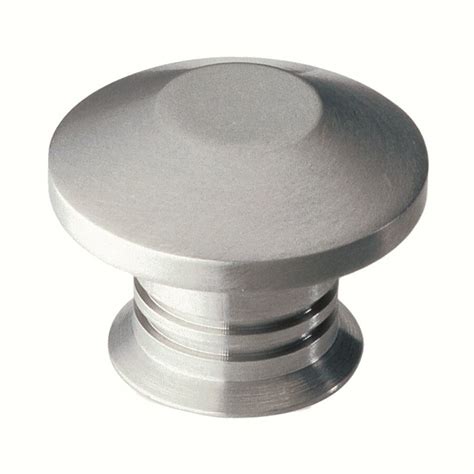 brushed stainless steel kitchen cabinet knobs|stainless steel round cabinet knobs.